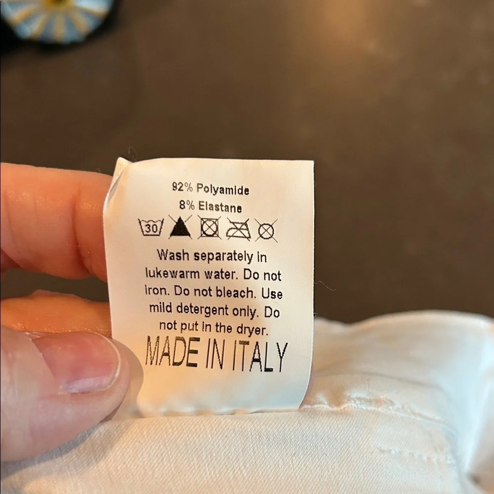NWOT Anatomie travel White Cargo Pants - Picture 7 of 7
